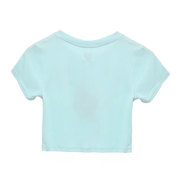 NWT Boys Lie Read Receipts Cropped Top - Picture 3 of 4